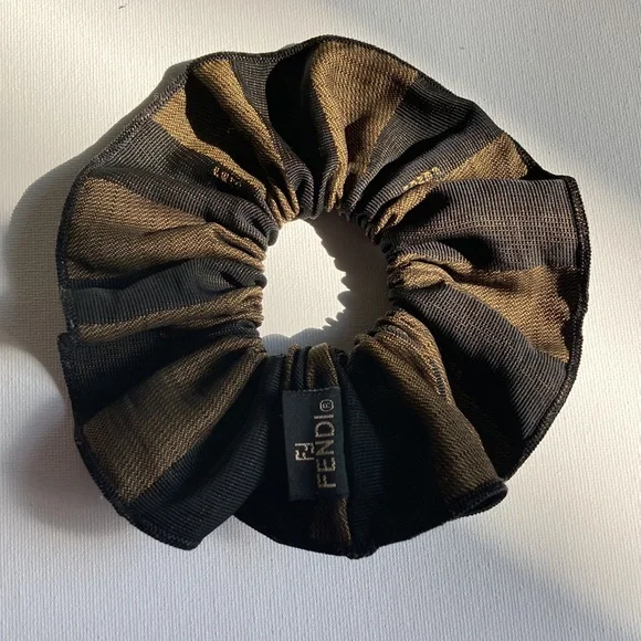 Fendi Scrunchie Pequin